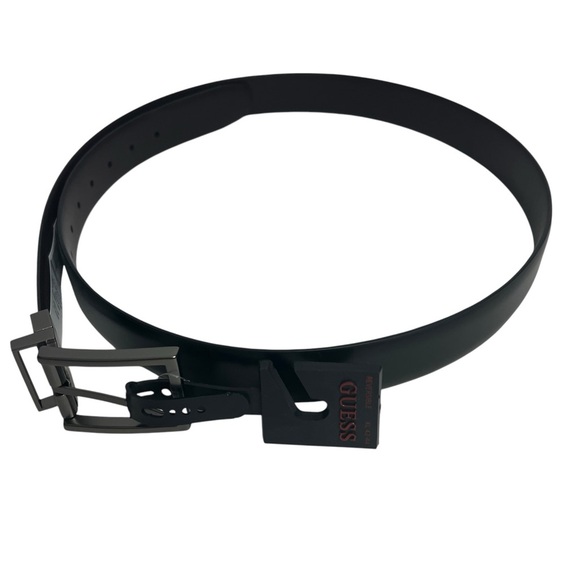 Guess Men’s Reversible Belt Sz XL (42-44) Black/Brown Approx 1.5” Width $48 NWT - Picture 2 of 12